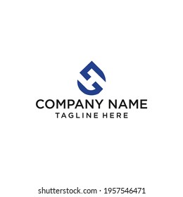 H WATER LOGO DESIGN VECTOR SYMBOL