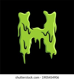 H The zombie font slime