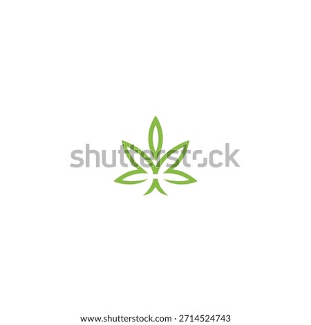 H1 technology leaf design illusion logo