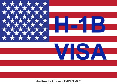 H1b Visa USA background, temporary work visa for foreign skilled workers in specialty occupation.