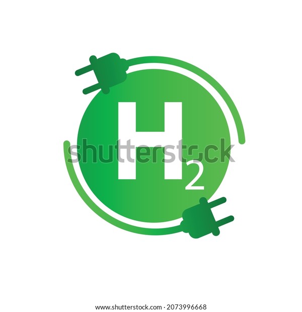 H2 Hydrogen Fuel Cell Icon Hydrogen Stock Vector (Royalty Free) 2073996668