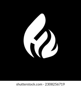 h2 logo this on use for brand
