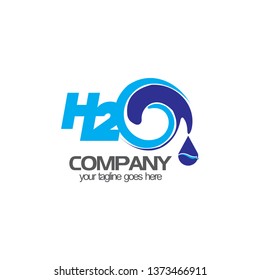 H2O Logo Design