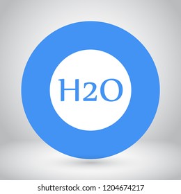 h2o vector icon 10 eps
