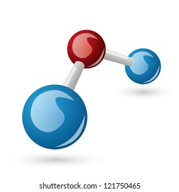 H2O Water Molecule