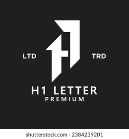 plantilla de diseño de icono de logotipo de letra h7