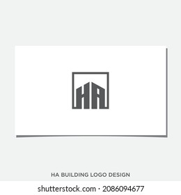 LOGO-DESIGN-VEKTORGRAFIK FÜR DAS GEBÄUDE