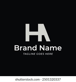 HA Creative Brand Logo Vector