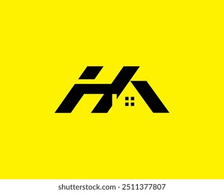 HA icon, vector, illustration, logo designs