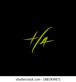 HA initial handwriting
HA handwritten logo