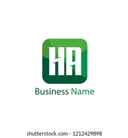 HA Letter Logo Template