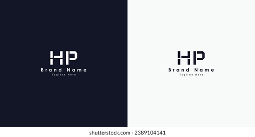 HA Letters vector logo design