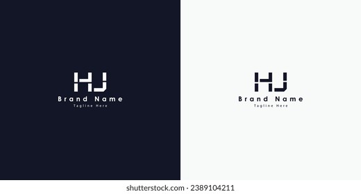 HA Letters vector logo design