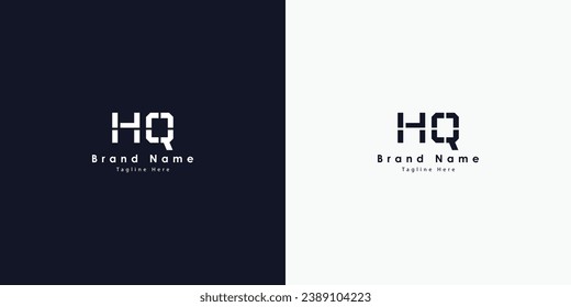 HA Letters vector logo design