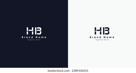 HA Letters vector logo design