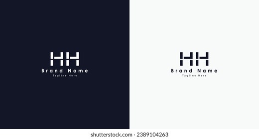 HA Letters vector logo design