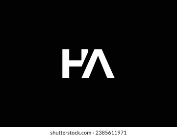 HA Logo Design And Monogram Logo