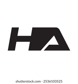 HA-Logo-Design | Logo aus zwei Buchstaben