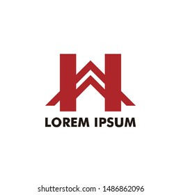 HA logo forms the roof of the house