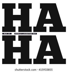 Ha ha (Vector Design Template)