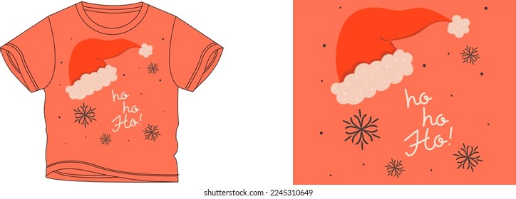 Ha ha ha! winter t-shirt design background color is a orange and t-shirt color is a orange beautiful color and beautiful design