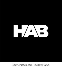 HAB-Brief-Monogramm-Typografie-Logo