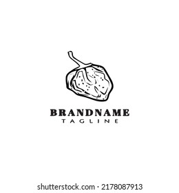 habanero chili peppers logo template icon modern vector illustration