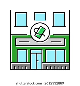 haberdashery shop color icon vector. haberdashery shop sign. isolated symbol illustration