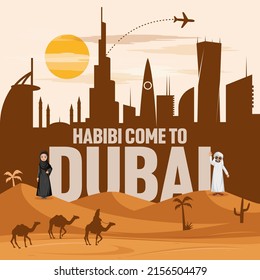 Habibi Come to Dubai, UAE