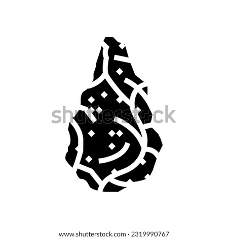 habilis tool human evolution glyph icon vector. habilis tool human evolution sign. isolated symbol illustration