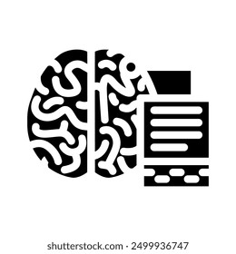 habit evidence crime glyph icon vector. habit evidence crime sign. isolated symbol illustration