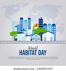 "Habitat Day" is an annual observance dedicated to raising awareness about the importance of preserving and conserving habitats for various species.