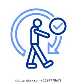 Elemento de icono de hábitos para el diseño