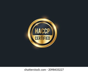 haccp certified icon vector illustration