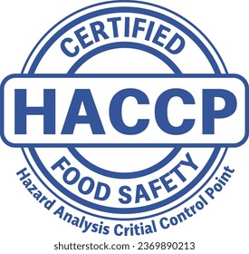 HACCP Hazard Analysis Critical Control Points