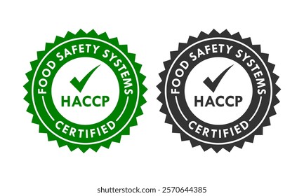 HACCP - Hazard Analysis and Critical Control Points concept background