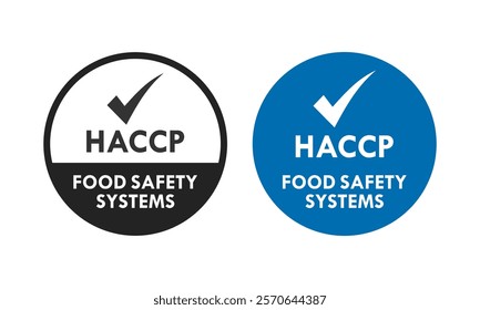 HACCP - Hazard Analysis and Critical Control Points concept background