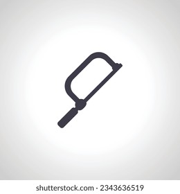 hack saw isolated icon. hack saw icon.