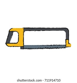 hack saw tool icon image