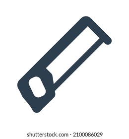 Hack Saw Tool Icon.(vector Illustration)
