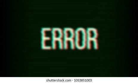Hacked. Glitched. Abstract Digital Background. Computer screen error templates. Vector Illustration.