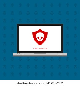 Hacker activity computer.Alert notification on mobile phone vector, malware concept, spam data, fraud internet error, insecure connection, online scam, virus