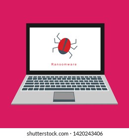 Hacker activity computer.Alert notification on mobile phone vector, malware concept, spam data, fraud internet error, insecure connection, online scam, virus