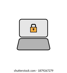 Hacker, antivirus icon. Can be used for web, logo, mobile app, UI, UX
