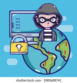 Hacker around the world