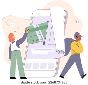 Ataque hacker, investigación de fraude, ataque de phishing de internet. Prevención del fraude. Usuario de Internet abre un correo electrónico de estafa. Ciberdelincuentes robando cuenta y contraseña de privacidad, documento bancario y tarjeta de crédito