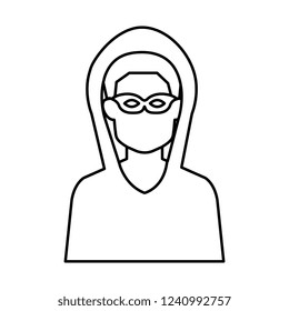 hacker avatar character icon