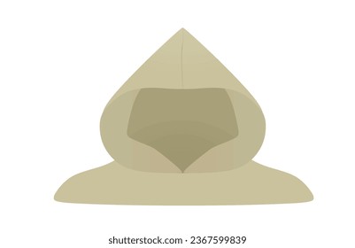 Hacker avatar silhouette. vector illustration