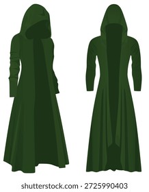 Hacker avatar silueta. Ilustración vectorial