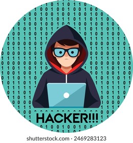 Ein Hacker Boy, Hacking logo